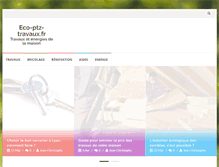 Tablet Screenshot of eco-ptz-travaux.fr